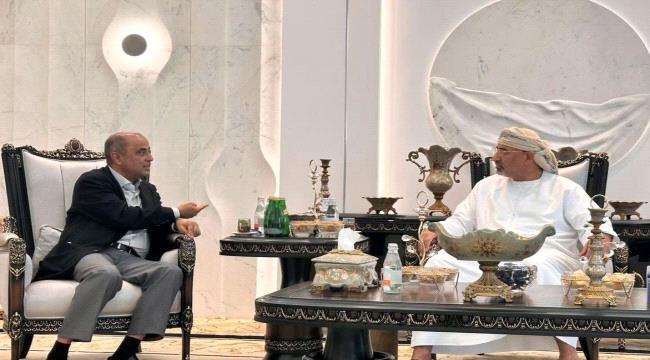 الزُبيدي يلتقي رئيس الوزراء سالم بن بريك في أبوظبي